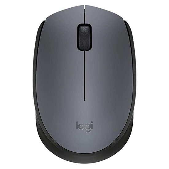 Logitech M171 Wireless Mouse Grey/Black