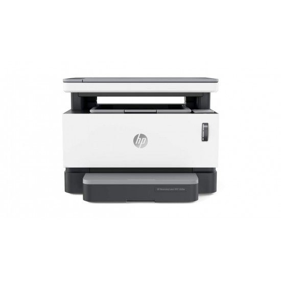 HP Neverstop 1200w Print, Copy, Scan, WiFi Laser Printer, Mess Free Reloading, Save Upto 80% on Genuine Toner, 5X Print Yield