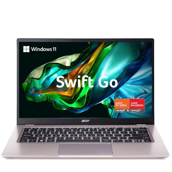 Acer Swift Go 14 Thin and Light Premium Laptop AMD Ryzen 5 7530U