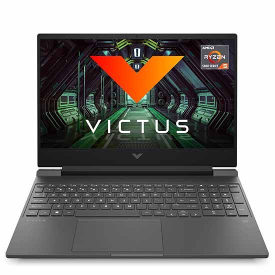 HP Victus Windows 11 Home Gaming Laptop,Amd Ryzen 5 5600H,4Gb Amd Radeon Rx 6500M Graphics,15.6